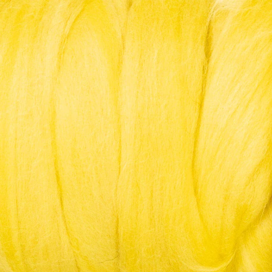 Colored Natural Wool roving (16 Ounce)