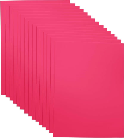 Hot Pink EVA Foam Sheets for Crafts, 9 x 12 Inch, 2mm Thickness, 15 Pack – Ideal for DIY Arts and Crafts, Foam Paper for Kids, Cosplay and Costumes - Crafty Corner