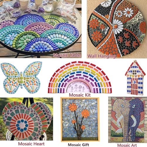 Mosaic Tiles for Crafts Bulk (7.05 Ounce)
