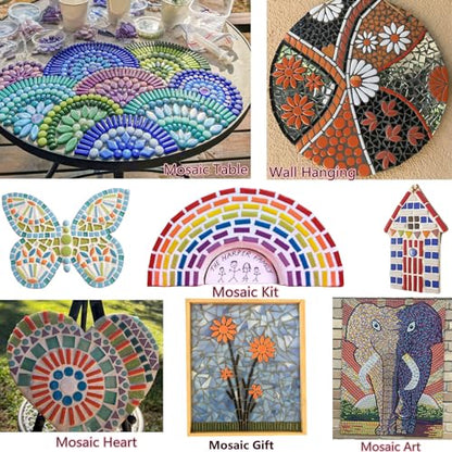 Mosaic Tiles for Crafts Bulk (7.05 Ounce)