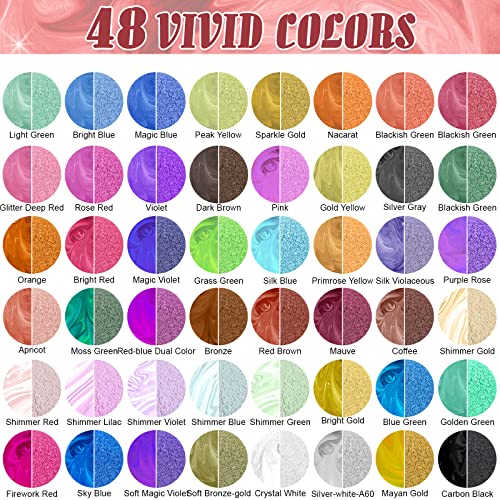 Mica Powder 48 Colors