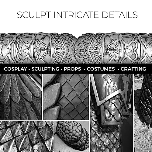 Cosplay Foam Sculpting Clay Set (10.5822 Ounce)