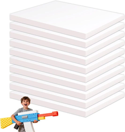 Gvereld High Density XPS Foam Board,10 Pack 11.7x7.8x0.4in Polystyrene Craft Foam Sheets, Rigid and Easy to Shape,DIY Modeling Art Projects, Party Decoration, Cosplay Prop Production, Heat Insulation - Crafty Corner
