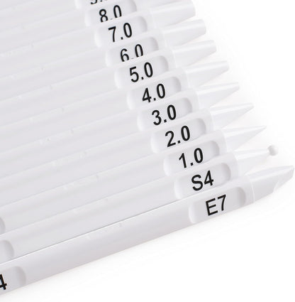 Dotting Tools for Painting Mandalas - Happy Dotting Company - 16pc Double Ended Super Set for Mandala dot Art - Includes Stylus - Unique Ellipse Tool - for Painting Rocks DIY Stone Craft and Canvas