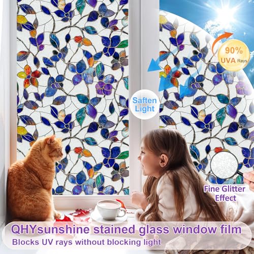 Window Privacy Film Stained Glass Window Film Frosted Window Film Window clings Non