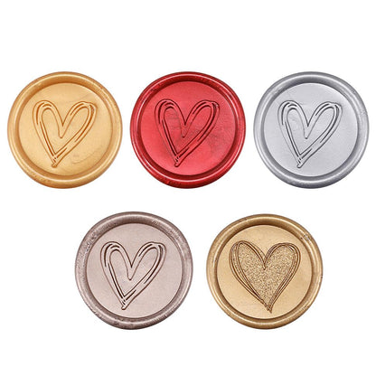5Pcs Sealing Wax Sticks with Wicks (5 Count)
