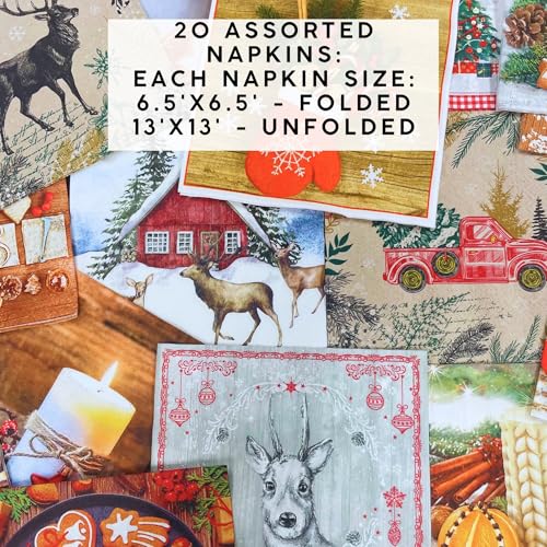 Mystery Pack Decoupage Paper Napkins (20 Count)