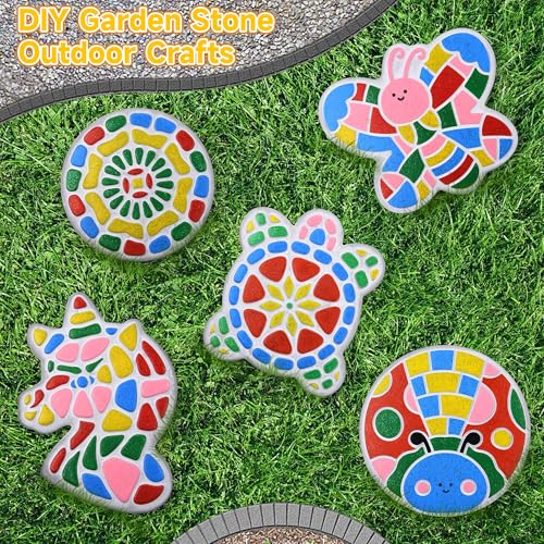Stepping Stones Painting Kit for Kids (5 Count)