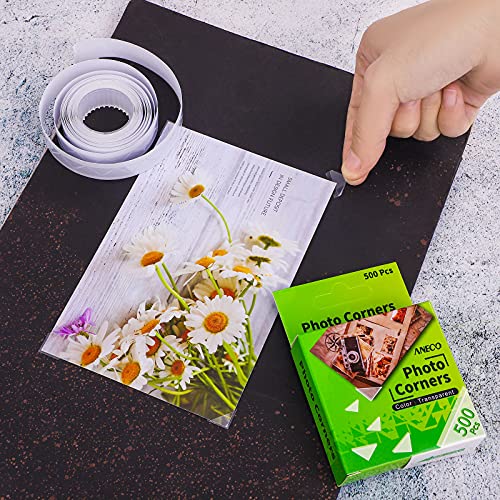 Transparent Photo Corners Clear Picture Mounting Corner Stickers for DIY Album