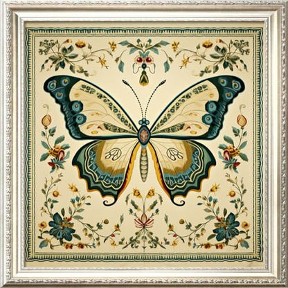 Cross Stitch Stamped Kit for Adults