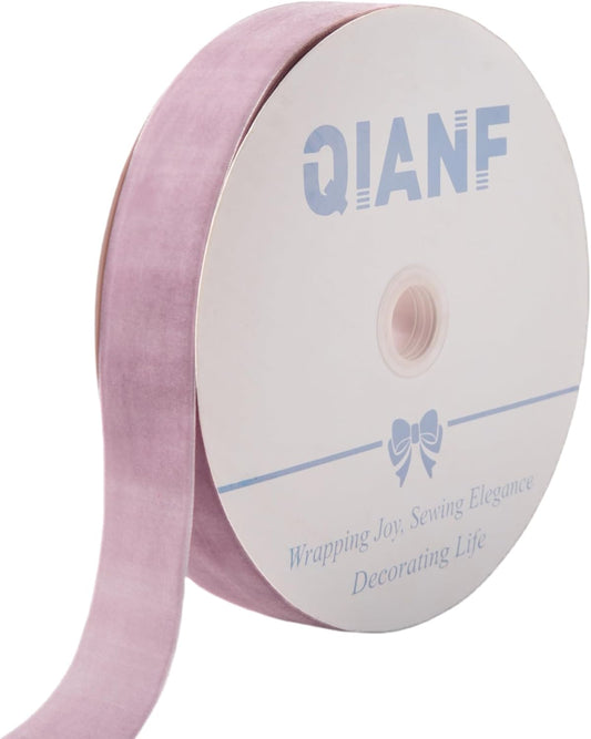 Velvet Ribbon, 1 1/2-Inch by 25-Yard Spool (Lavender) - Crafty Corner