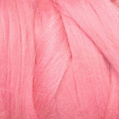 Kondoos Colored Natural wool roving, 1 lb. Best wool for needle felting, wet felting, handcrafts and spinning. (Wild watermelon, 1 lb)