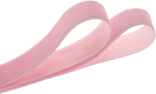 Vintage Pink Velvet Ribbon, 1 Inch X 25Yd - Crafty Corner