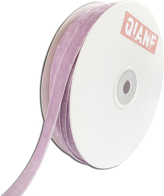 Vintage Lavender Velvet Ribbon, 3/8 Inch X 25Yd - Crafty Corner