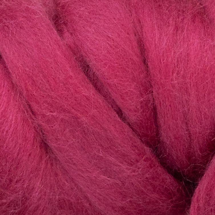 Colored Natural Wool roving (8 Ounce)