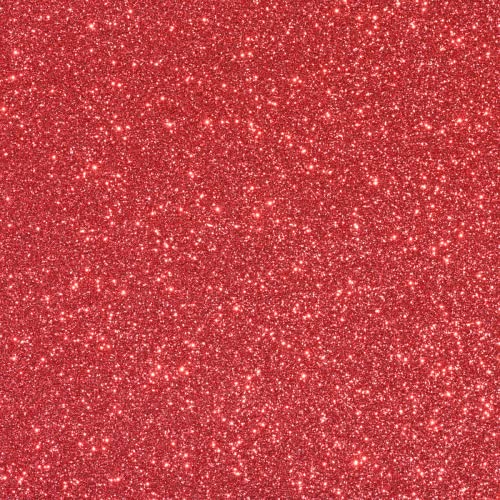 Red Glitter HTV Heat Transfer Vinyl Bundle 8 sheets (8 Count)