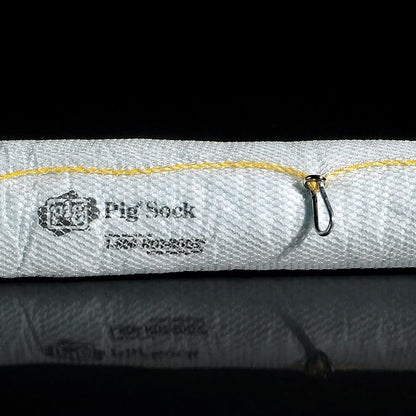 PIG Oil Boom - Oil-Only Absorbent Boom - 2 Pack - 5" x 20' Boom - Absorbs up to 12 gallons per Boom - BOM408