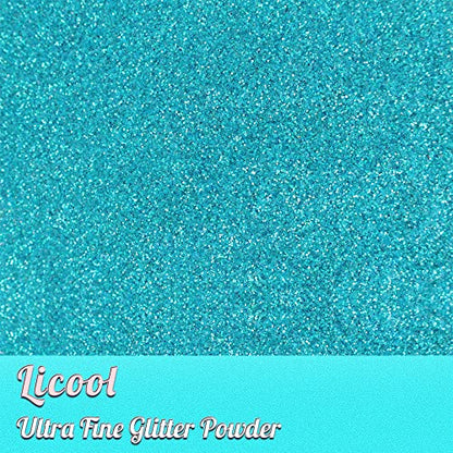 100g 3.5oz Pack Iridescent Rainbow Fine Glitter for DIY Craft