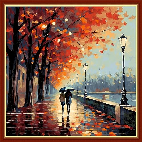 Beginners Cross Stitch Kits Stamped Full Range of Embroidery Kits for Adults DIY Cross Stitches kit Embroidery Patterns for Needlepoint kit
