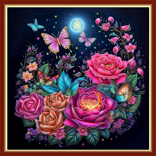 Beginners Cross Stitch Kits Stamped Full Range of Embroidery Kits for Adults DIY Cross Stitches kit Embroidery Patterns for Needlepoint kit