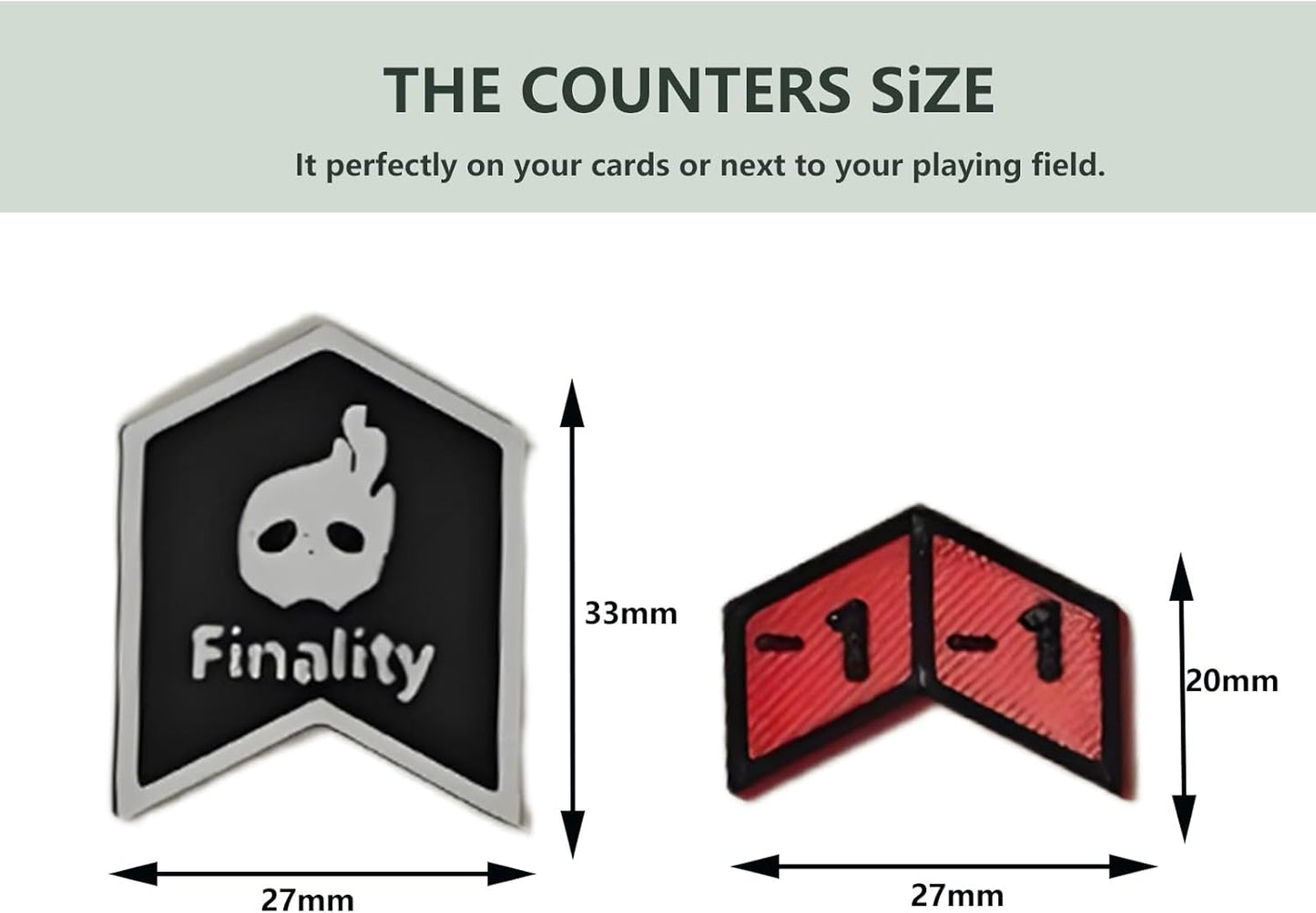 MTG Abilities Keywords Counter Wheel, Black Token Tracker 7.5 inch Diameter,123-Piece Keyword and Life Counter Bulk Tokens MTG, TCG, Cards Gaming Accessories