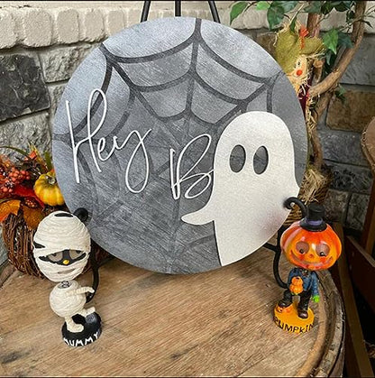 Halloween Stencils for Painting on Wood 12inch Round Halloween Stencil (9 Count)