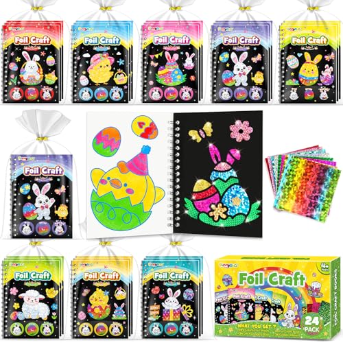 Foil Art Party Favors for Kids (24 Count)