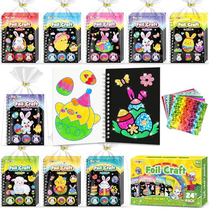 Foil Art Party Favors for Kids (24 Count)