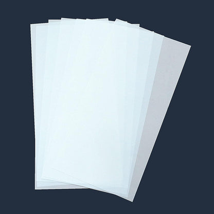 15 Sheets 7.5 mil Acetate Mylar Sheet 12 x 24 inch Transparent PET Blank Stencil Sheet for Cricut, Silhouette, Craft Template Material (Flat Packaging)