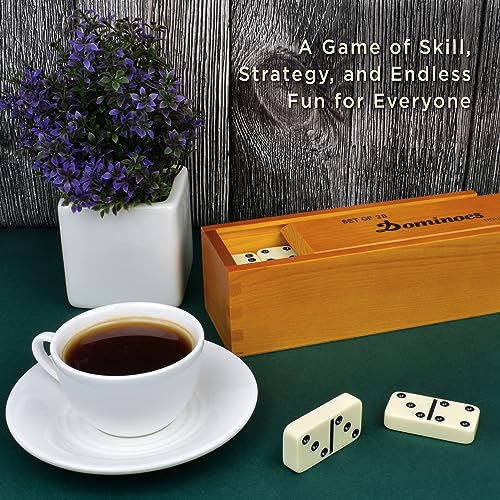 Jumbo Dominoes Set for Adults and Kids