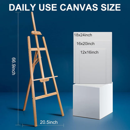 Canvas Panels 12x16 Inch 12-Pack, 10 oz Primed 100% Cotton Canvases for Painting, White Blank Flat Canvas Board for Oil Acrylics Watercolor Tempera Paints