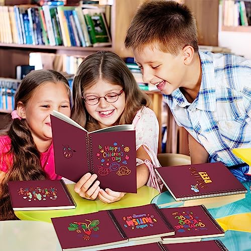 18 Pcs Spiral Notebooks