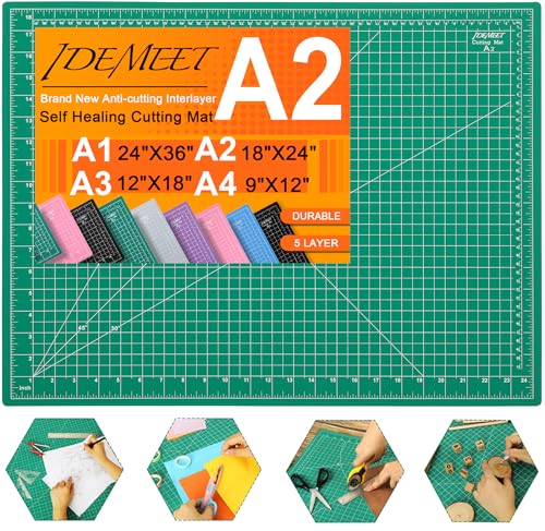 Density upgraded 18" x 24" Self Healing Sewing Mat