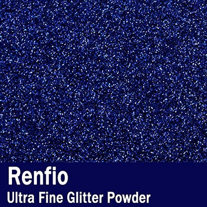 Ultra Fine Glitter Powder Metallic Resin Glitter 2.11 Oz
