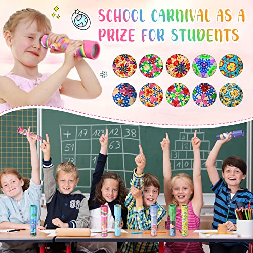 15 Pcs Classic Kaleidoscopes Kids Birthday Party Favor Old Fashioned Vintage Educational Toys Stocking Stuffers Goodie Bag Fillers for Classroom School Return Gifts Carnival Prizes (15 Count)