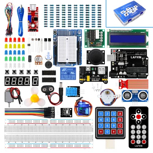 Project Super Starter Kit for R3 Mega2560 Mega328 Nano with Tutorial Compatible with Arduino IDE