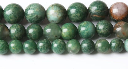60PCS 6MM Rhyosite Stone Beads Energy Healing Beads for DIY Jewelry Bracelet Necklace Making for Jewelry Making15Inch