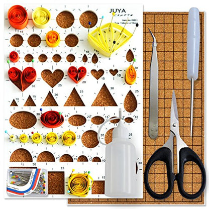 Paper Quilling Kit 960 Strips with 12 Tools