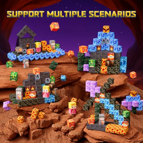 100PCS Magnetic Blocks