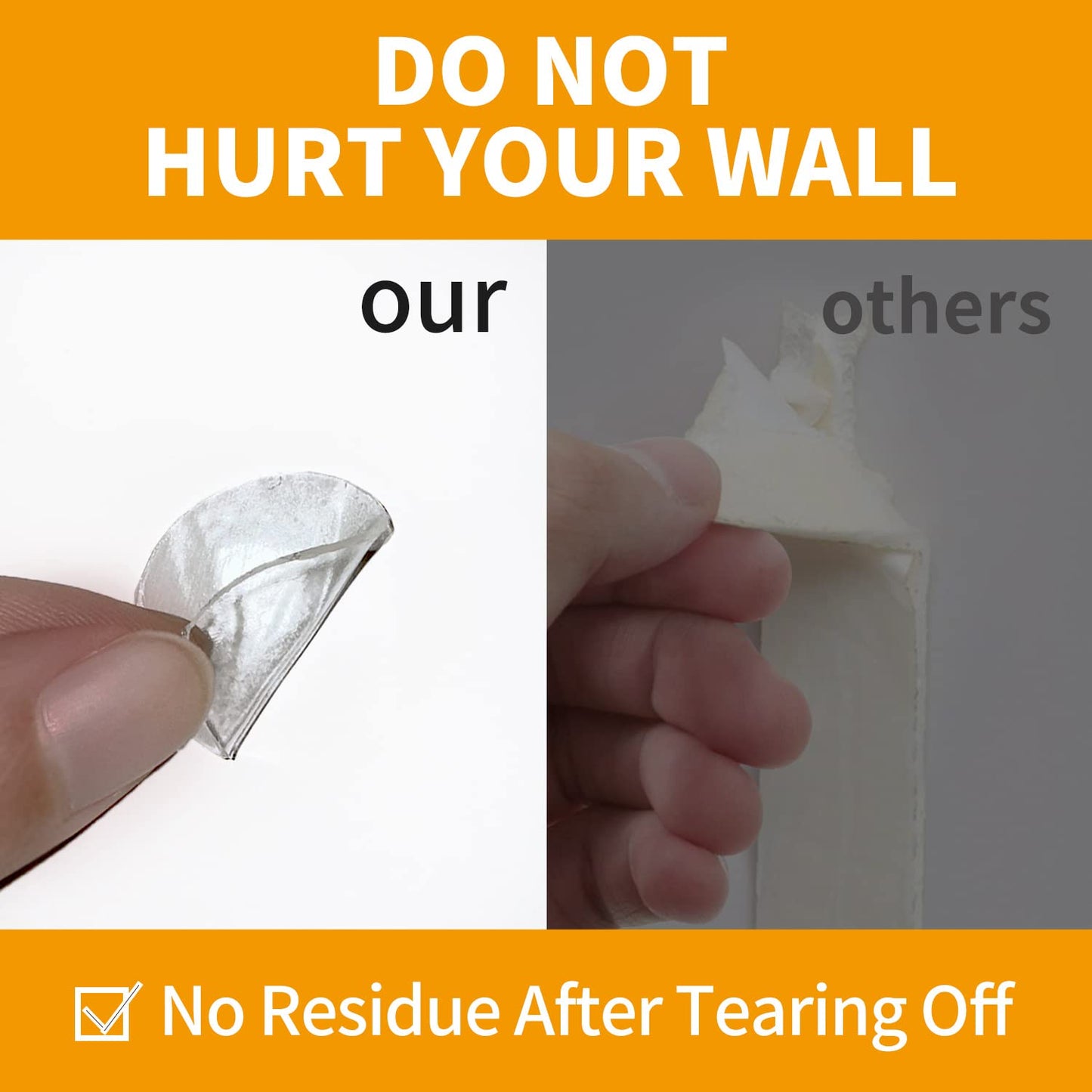 Focusound 300 Pack Yellow Point Double-Sided Adhesive Dots for Acoustic Soundproofing Foam Panels