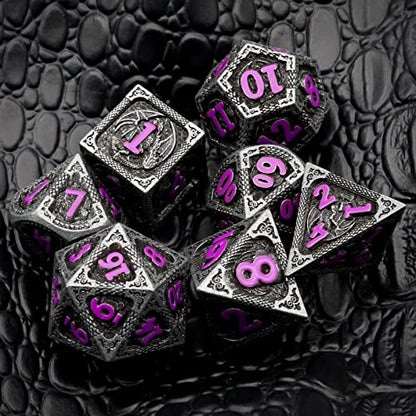 Metal DND Dice Set