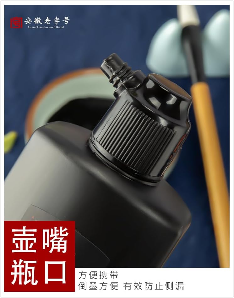 Liquid Calligraphy and Artwork Ink, Black Ink, 100ml, for Chinese Brushes and Dip Pens,chinese calligraphy ink - Crafty Corner
