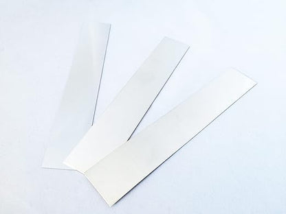 21 Gauge 6"x1" 925 Sterling Silver Sheet Stamping Blank Dead Soft Made in USA by CRAFT WIRE