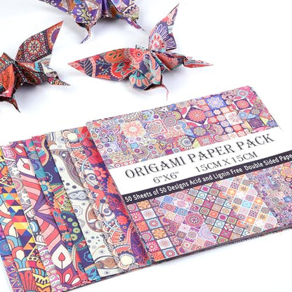 Origami Paper 50 Sheets