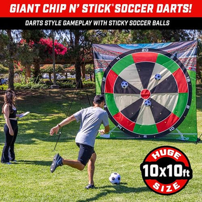 10 FT Chip N' Stick Soccer Darts