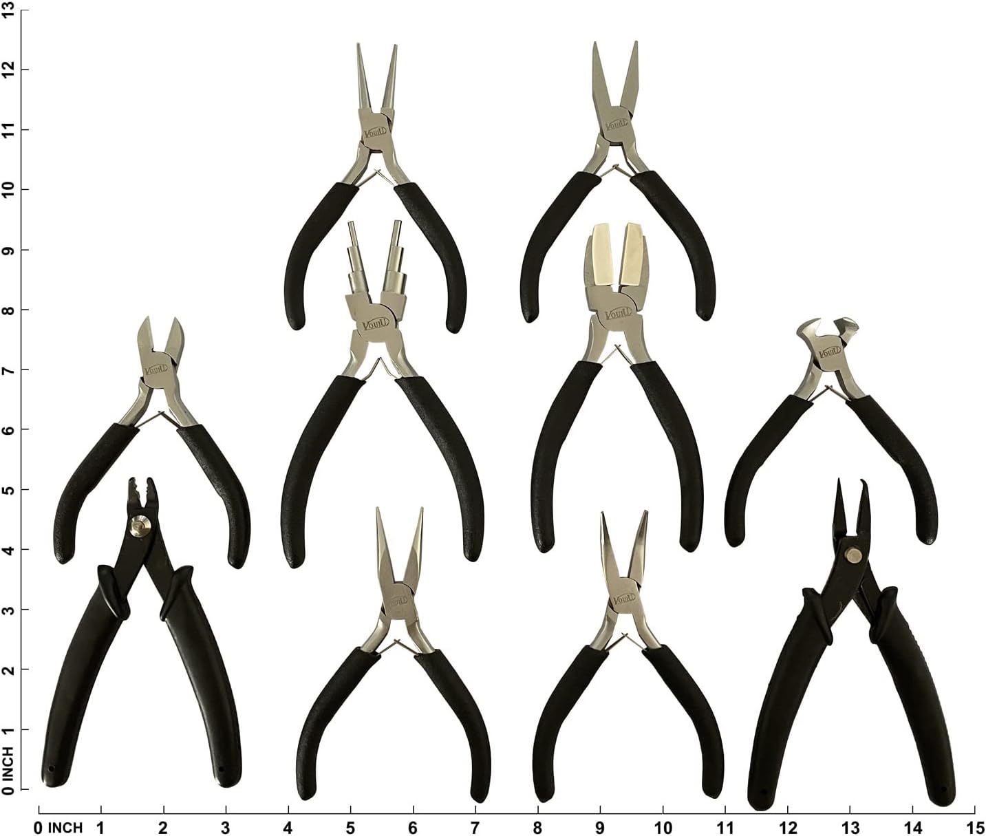 10-Piece Jewelry Pliers Set Jewelry Making Tools - Crafty Corner