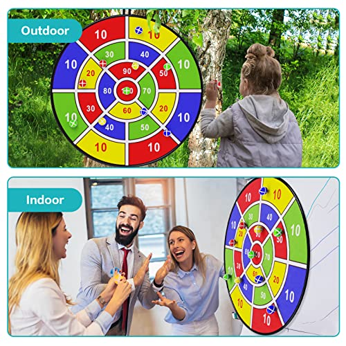 29" Large Dart Board for Kids