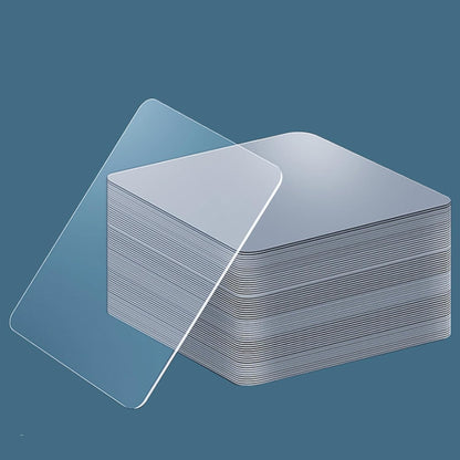 LMJIA Heavy Duty Double Sided Tape, Clear Reusable Mounting Tape Picture Hanging Adhesive Tape Removable Wall Tape Adhesive Poster Tape