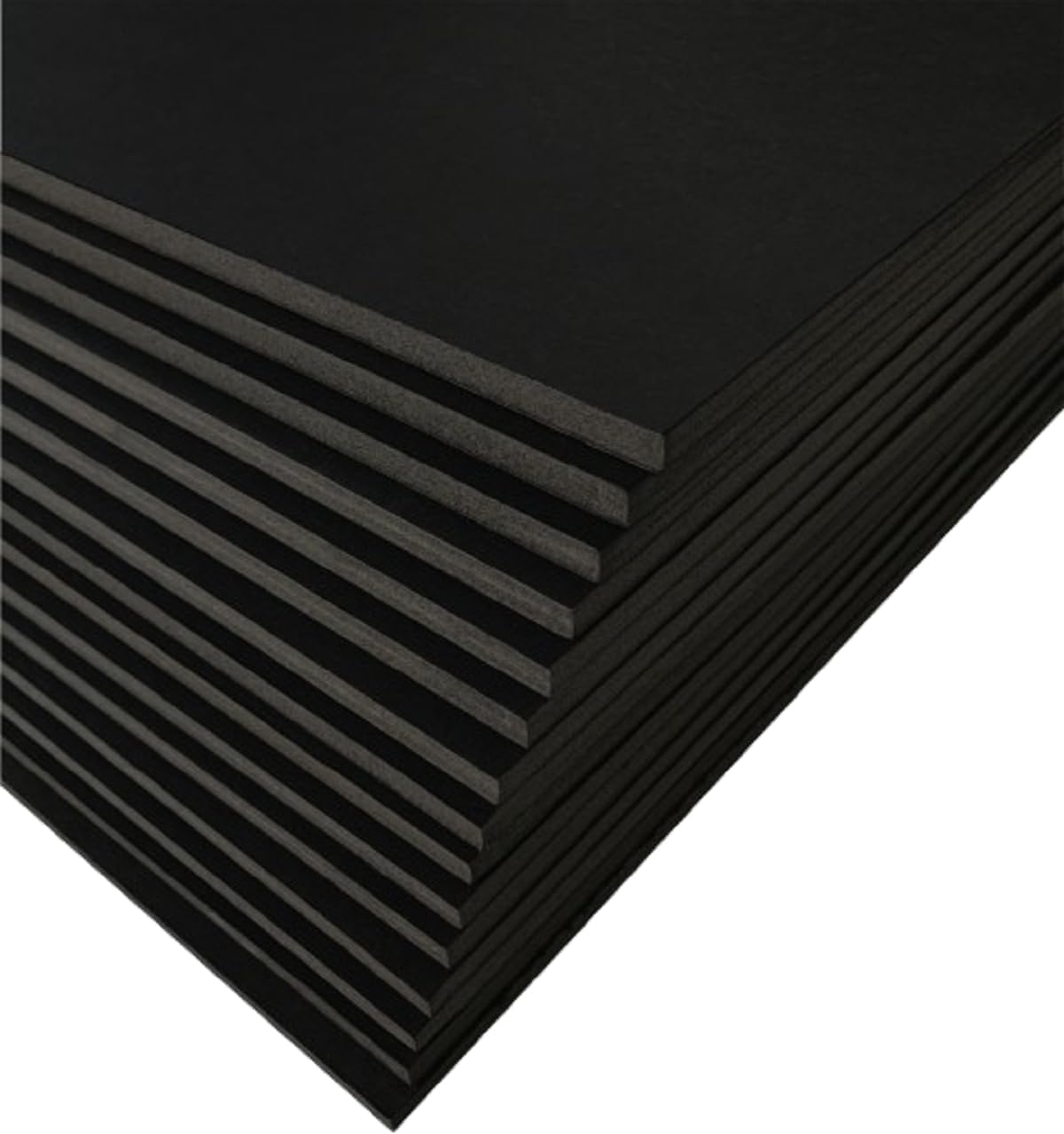 Black Foam Board 11.7 x 16.5 x 3/16" (5mm) Inch, 15 Pack Acid-Free Foam Core Poster Board Sheets for Art, Crafts, Presentation, Vision Board, Signboard, and Party Decorations