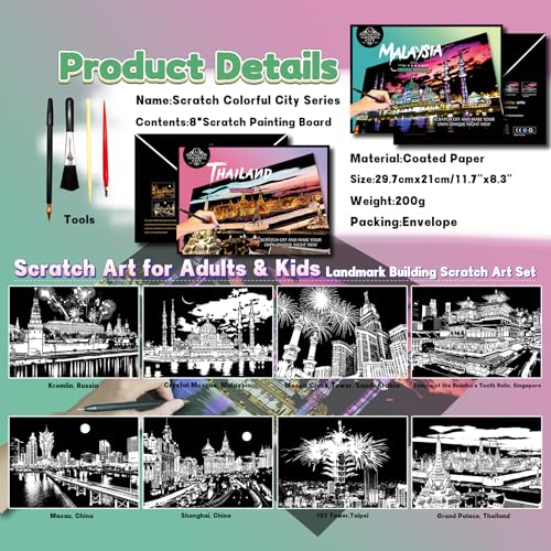 Scratch Art for Adults